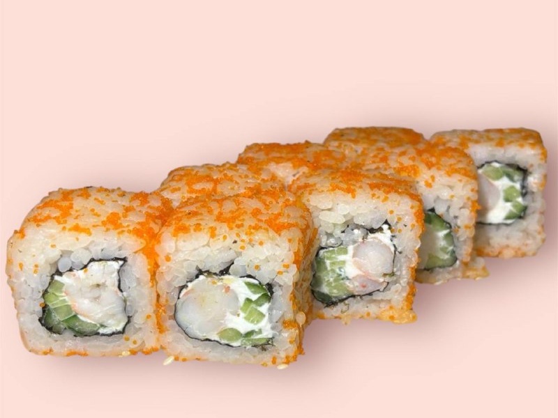 Ролл Калифорния с креветкой