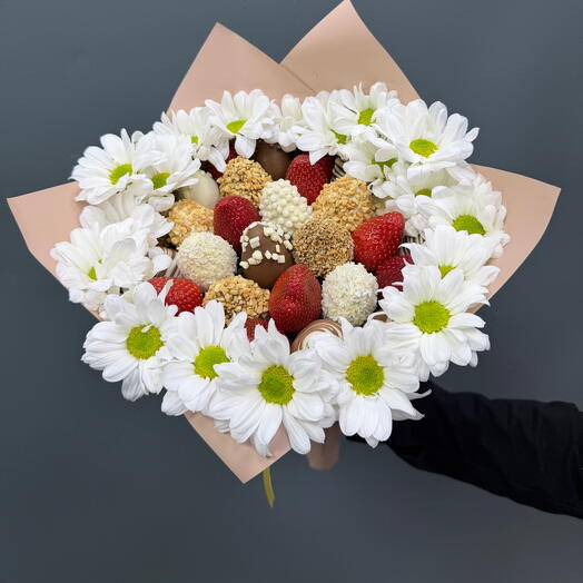 Букет цветочное настроение (Букет №50)