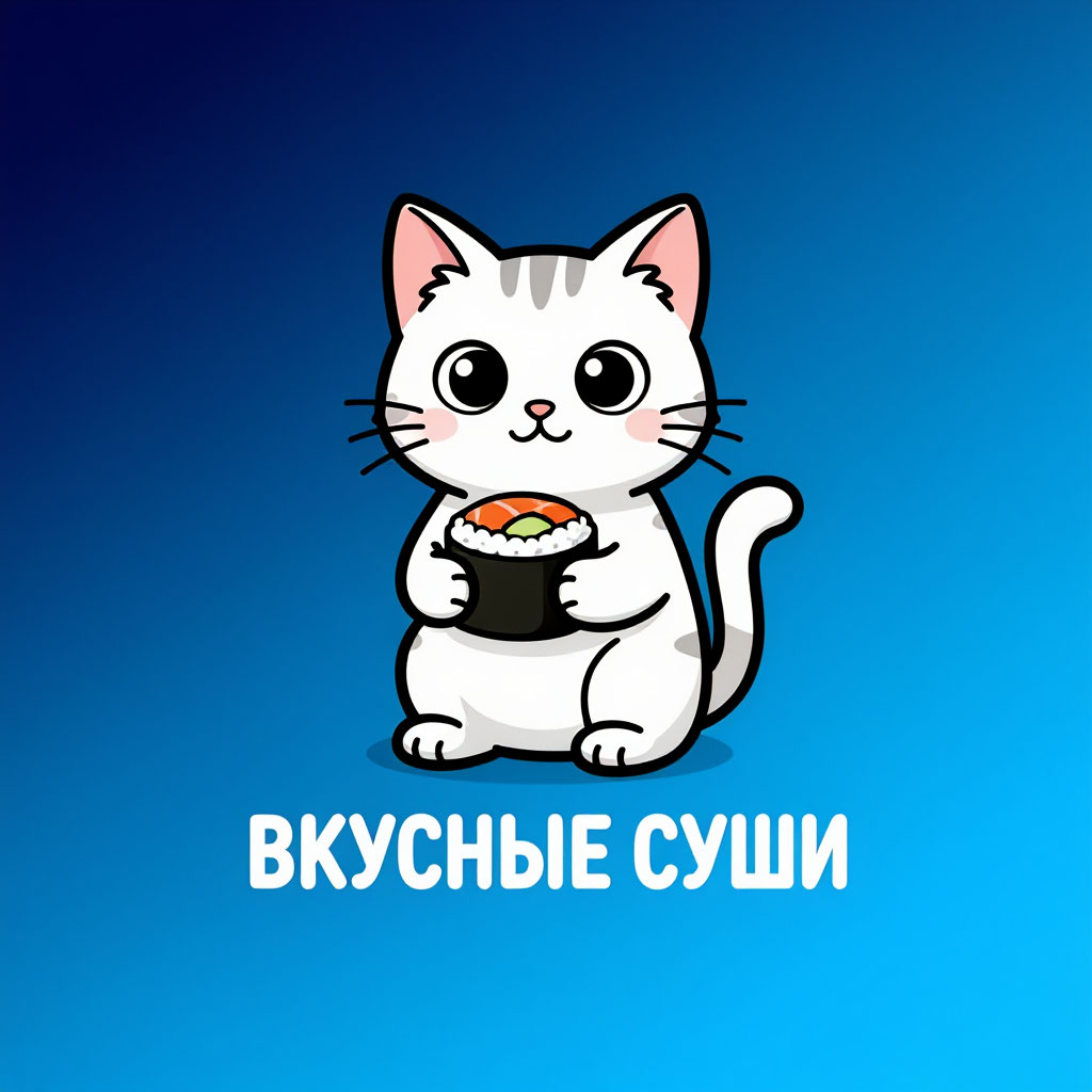 Вкусные суши - логотип