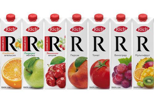 Сок rich 1 л