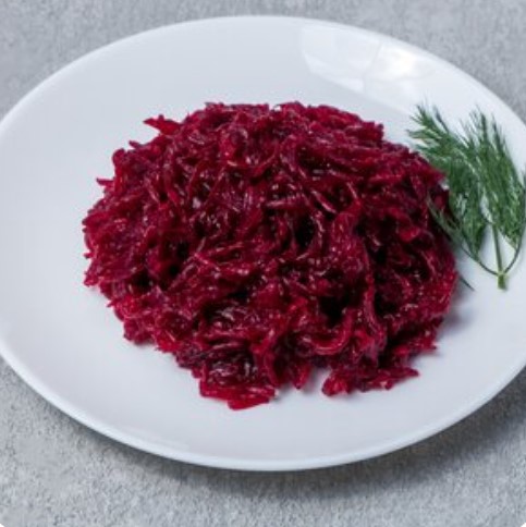 Салат свекла с маслом