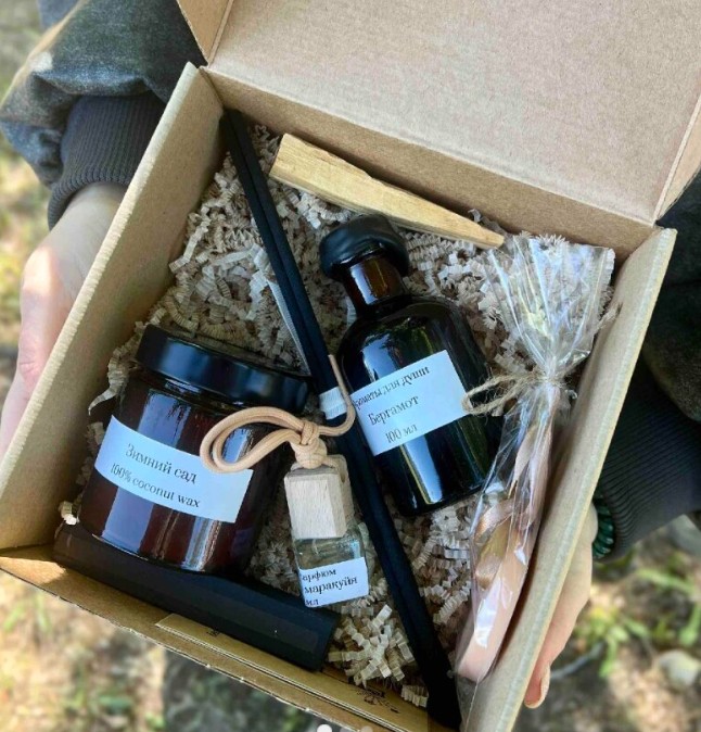 Подарочный набор Бергамот и Зимний сад