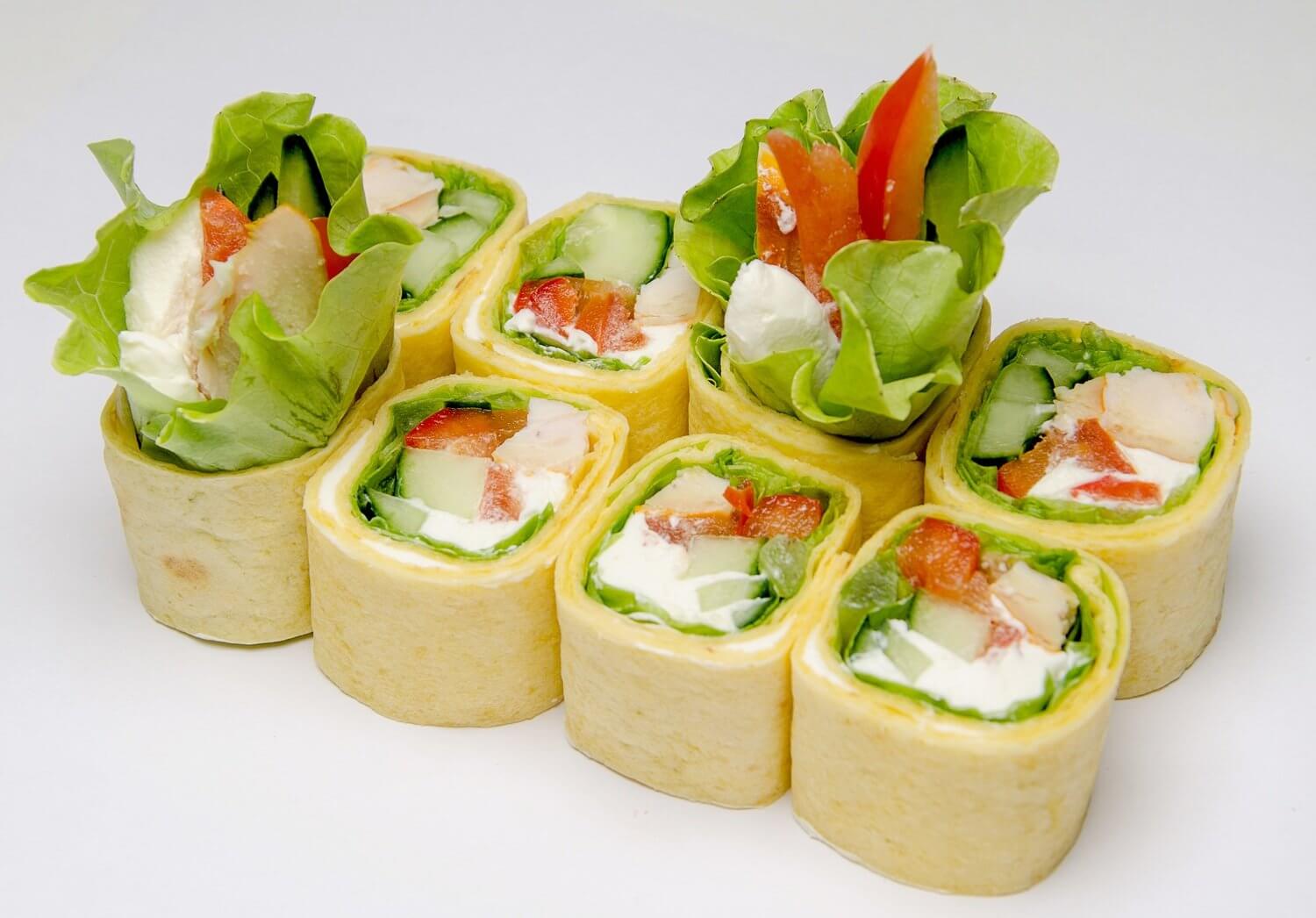Ролл Тортилия с курицей