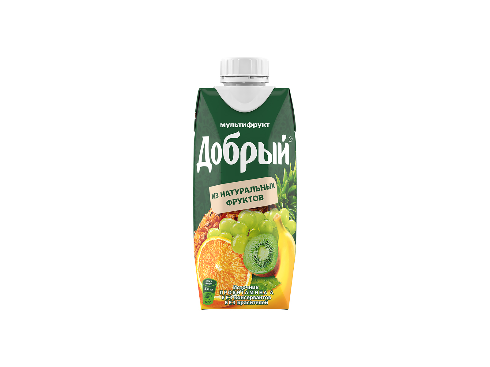 Сок Добрый мультифруктовый 0,3