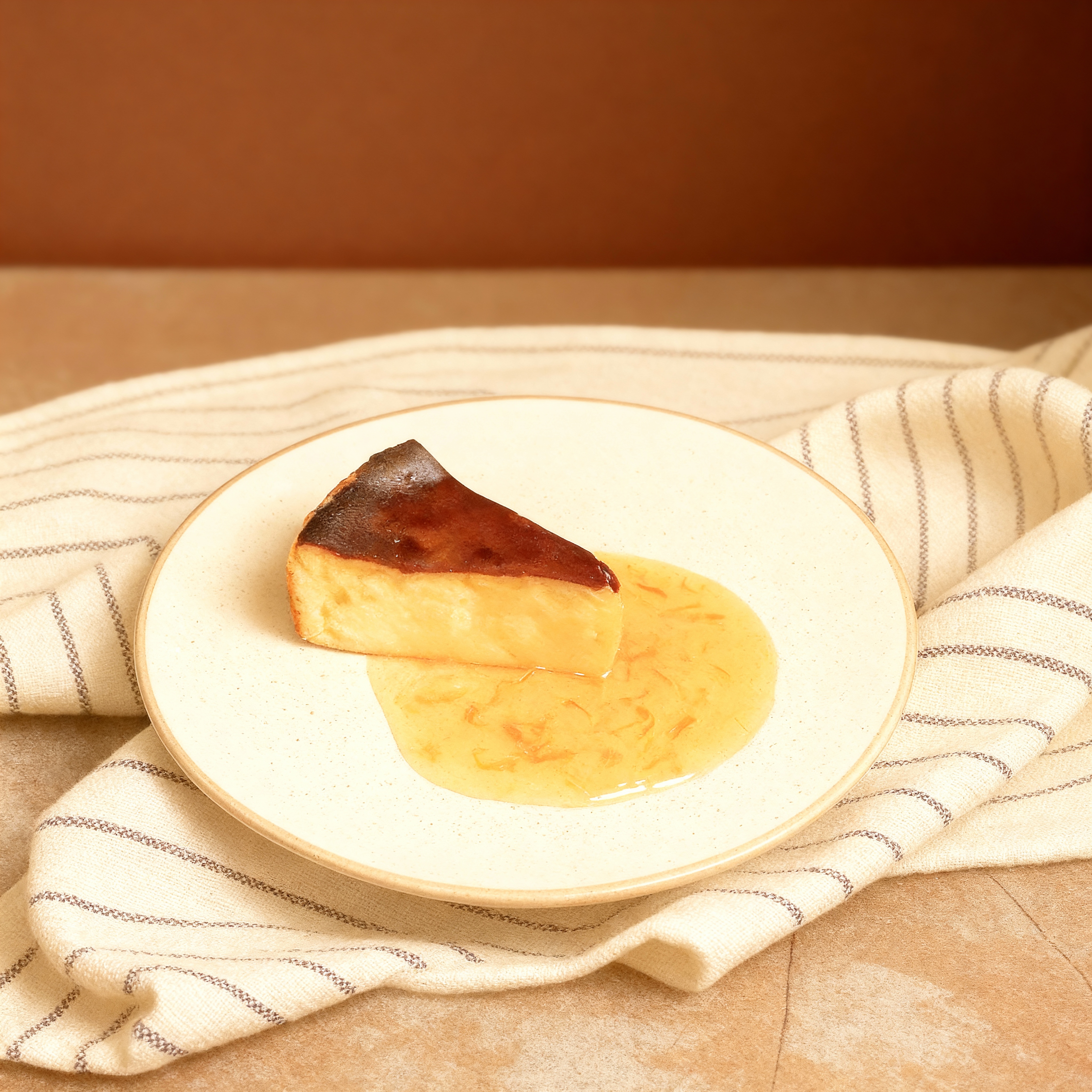 Тыквенный чизкейк Сан-Себастьян