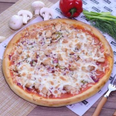 С куриным шашлыком