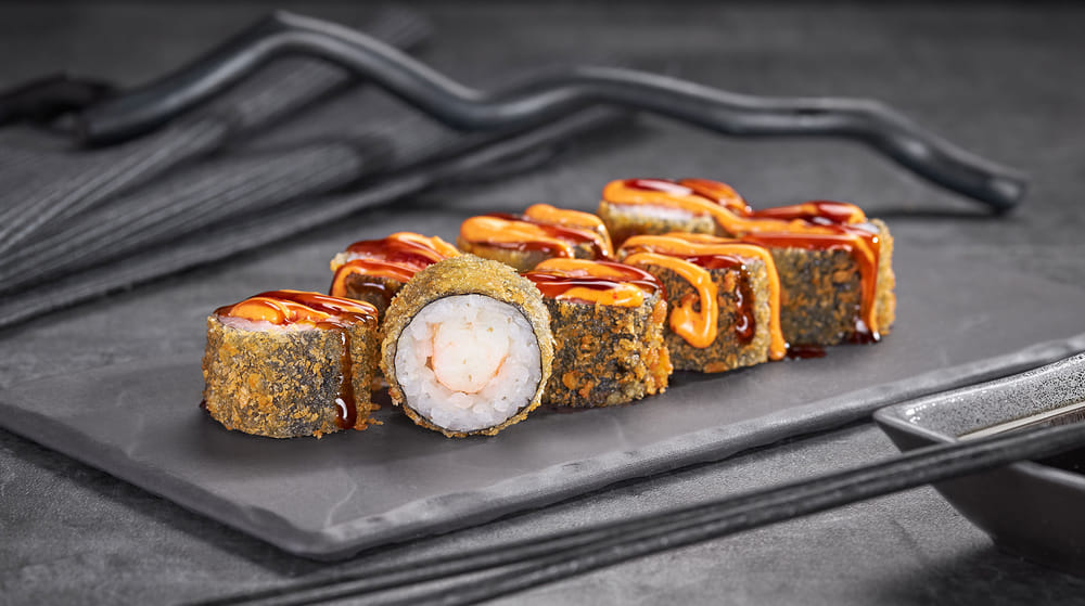 Ролл Эби лайт темпура (мини)