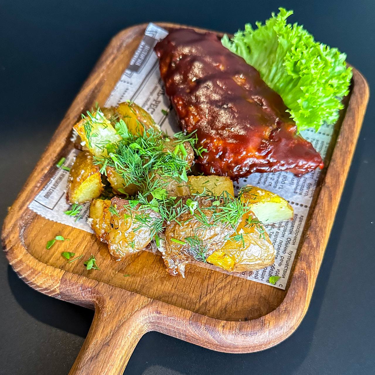 Ребрышки BBQ