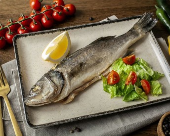 Сибас на пару