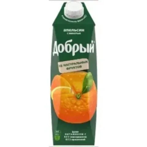 Сок Добрый 1 л Апельсин