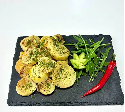Кабачки жаренные с чесноком