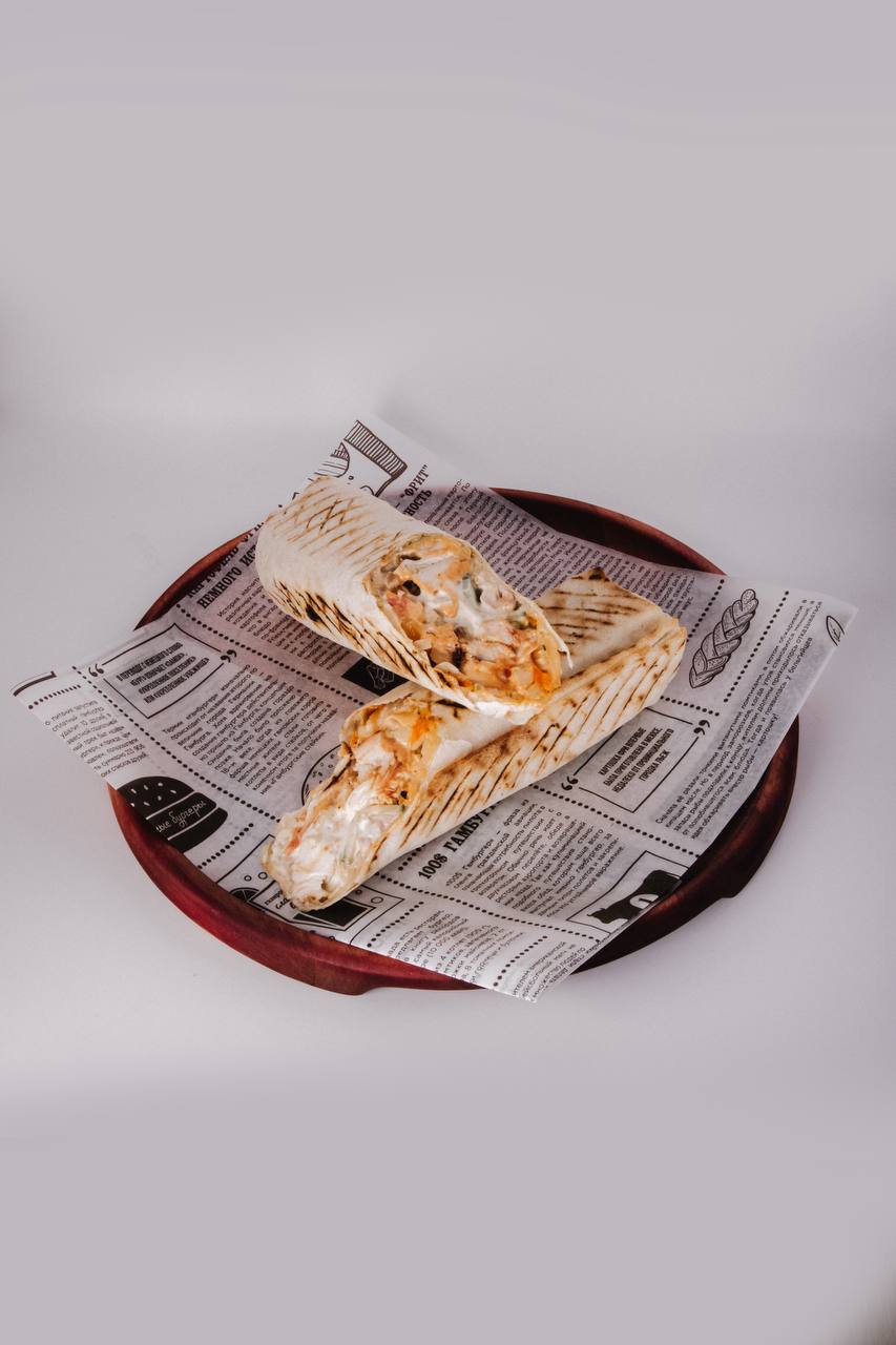 Шаурма классическая мини с курицей