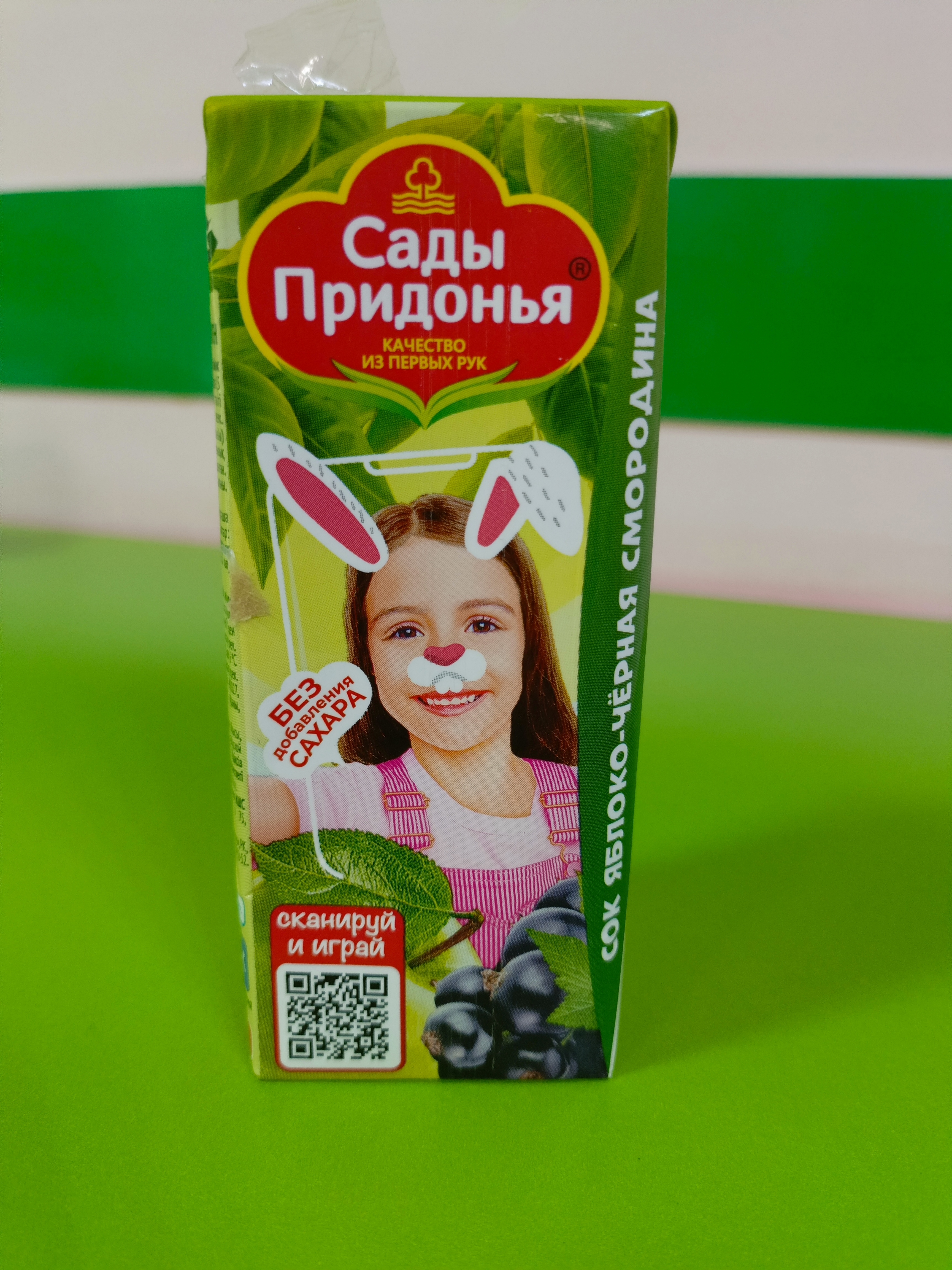 Сок яблоко-черная смородина