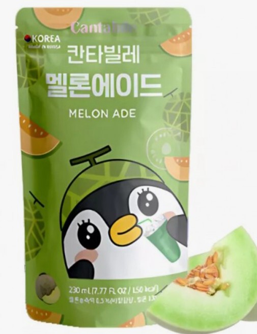 Напиток безалкогольный сокосодержащий Cantabile Melon Ade со вкусом дыни, 230 мл