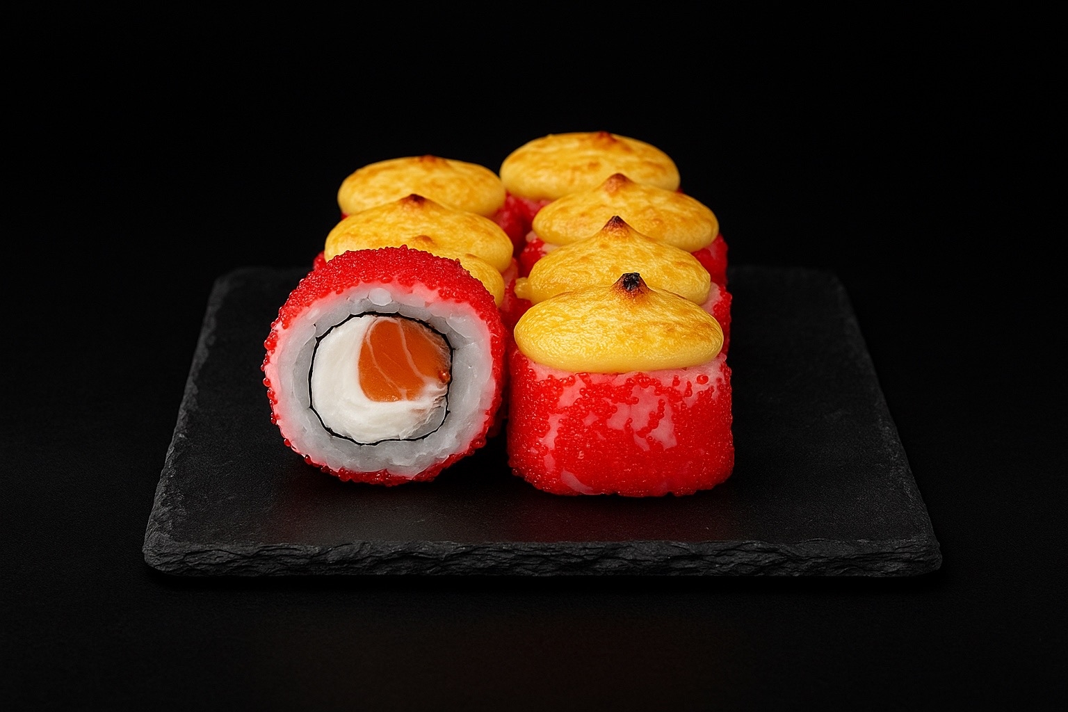 Запеченный лосось мини