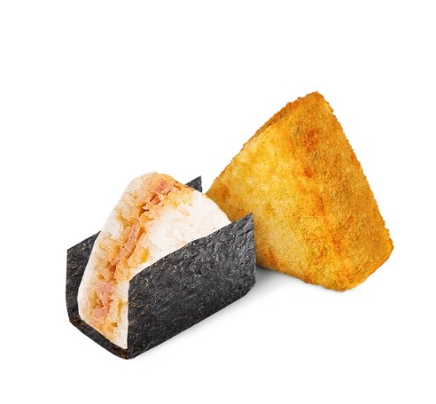 Онигири бекон гриль темпура