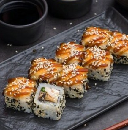 White Самурай с курицей