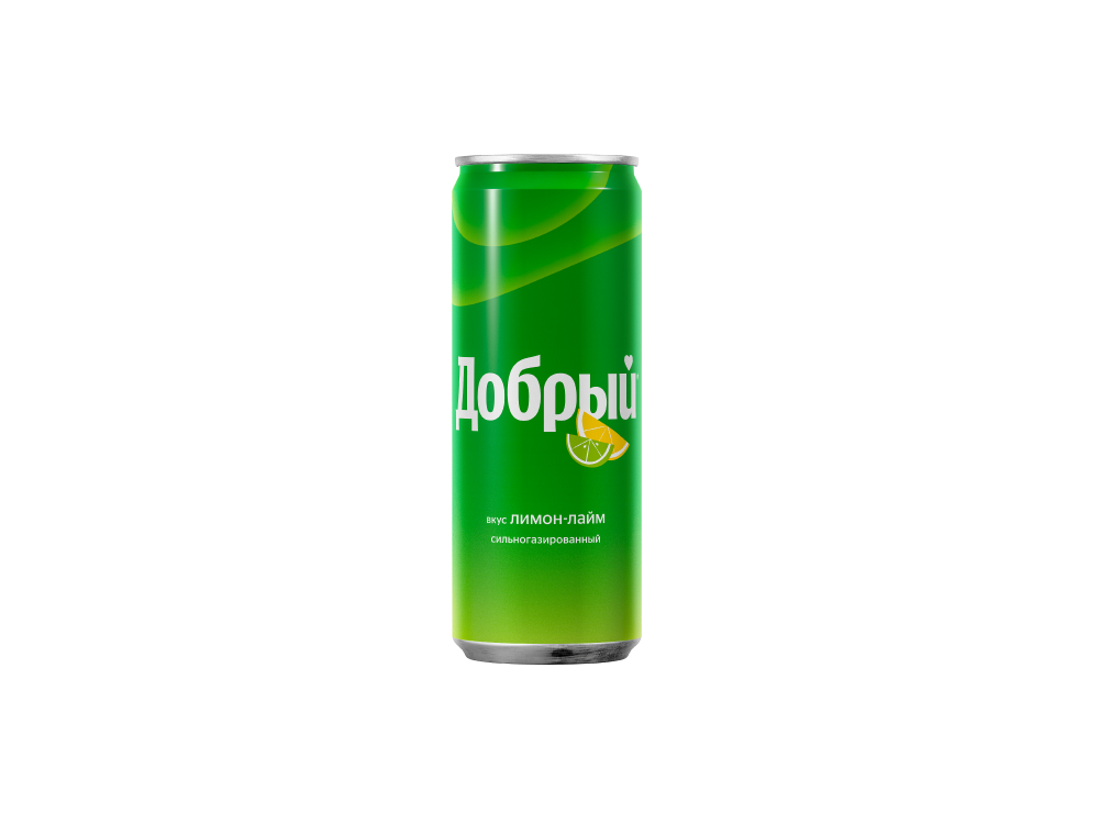 Добрый лимон-лайм 0,33л