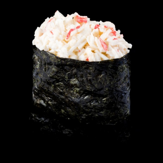 Гункан с крабом