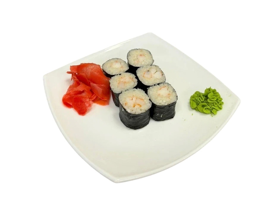 Маки с креветкой