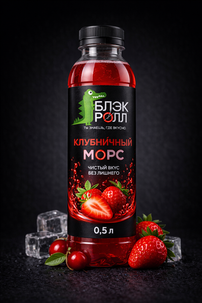 Морс клубничный