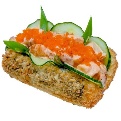 Ход Дог ролл с масляной рыбой