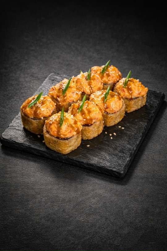 Острый темпурный краб