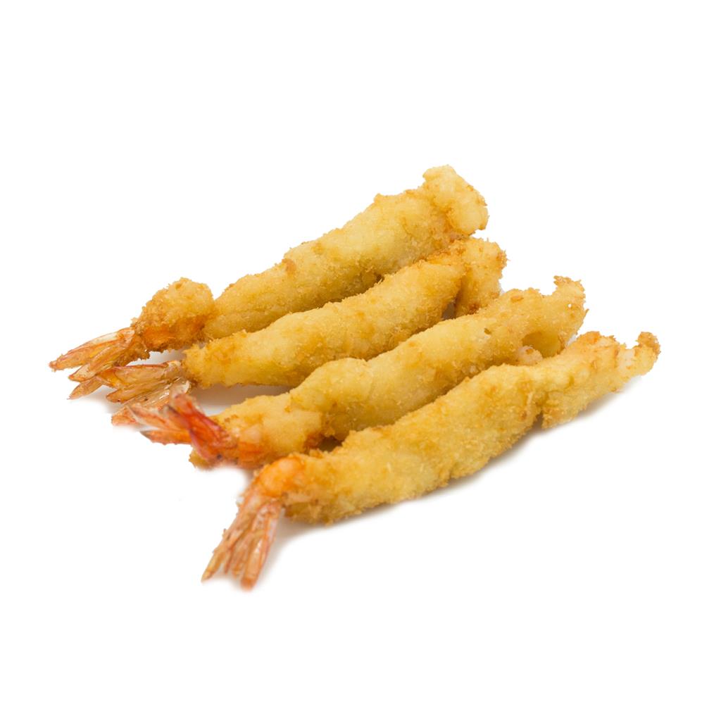 Креветки в темпуре (4 шт.)