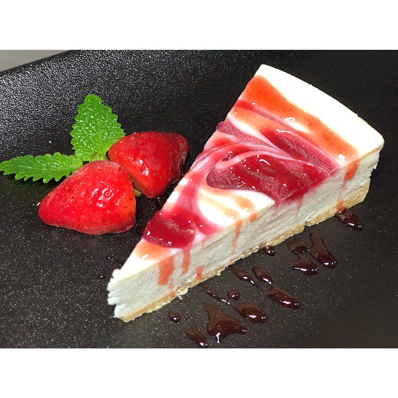 Чизкейк малиновый