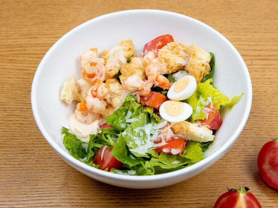 Цезарь с креветками