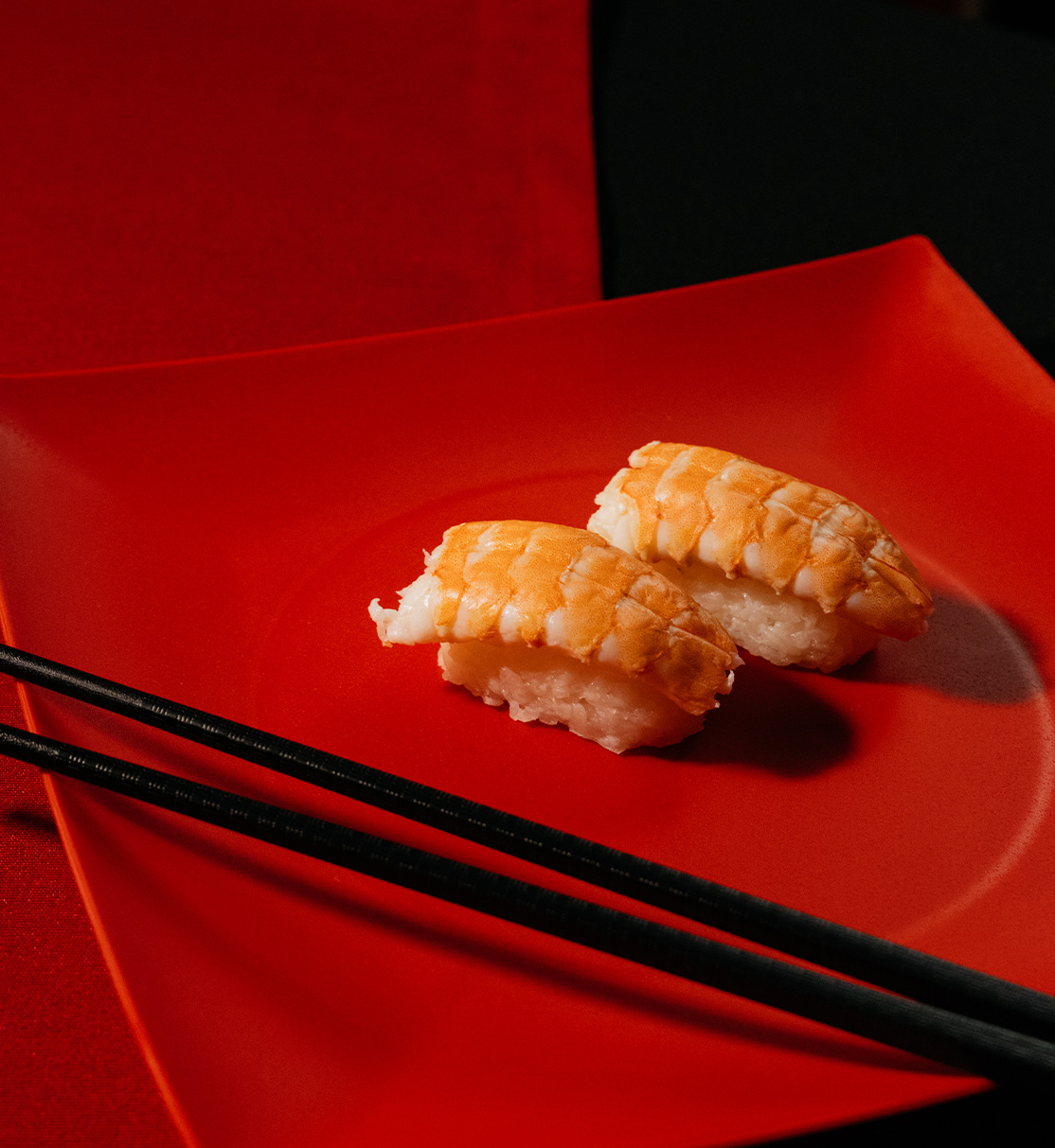 Суши с креветкой