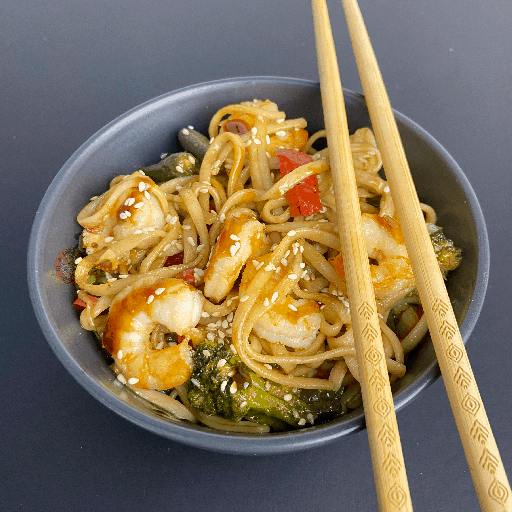 WOK Удон с Креветками