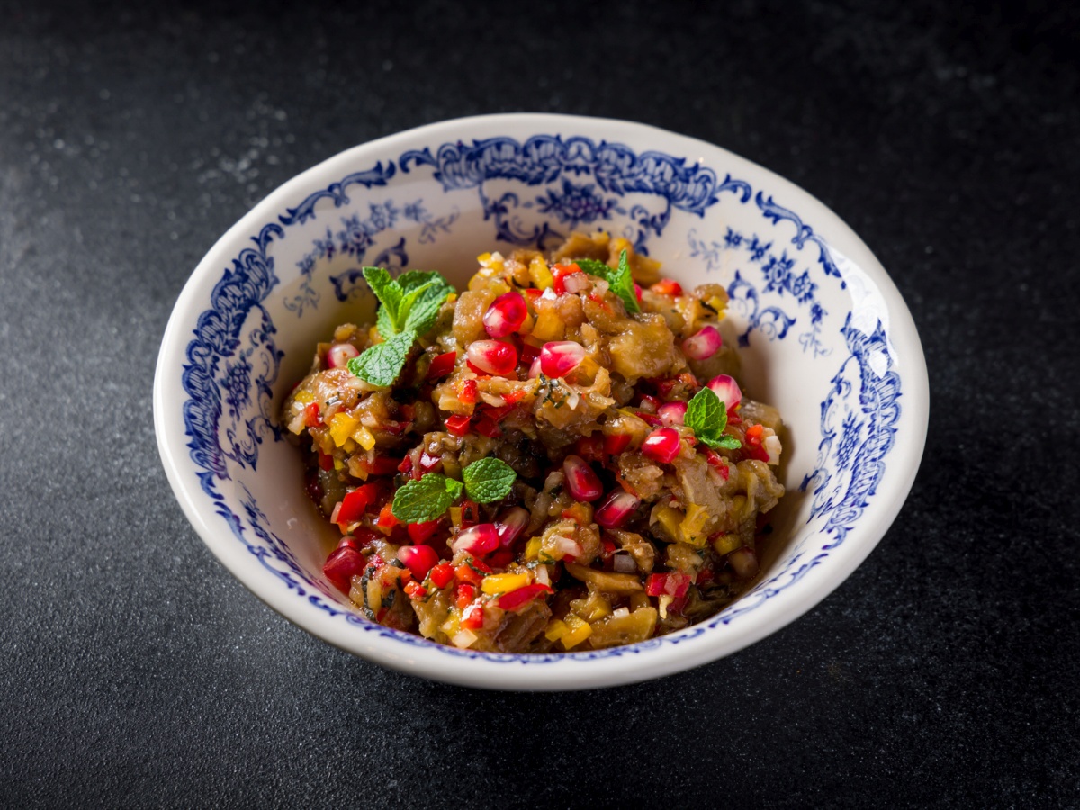 Баклажаны на гриле по гречески