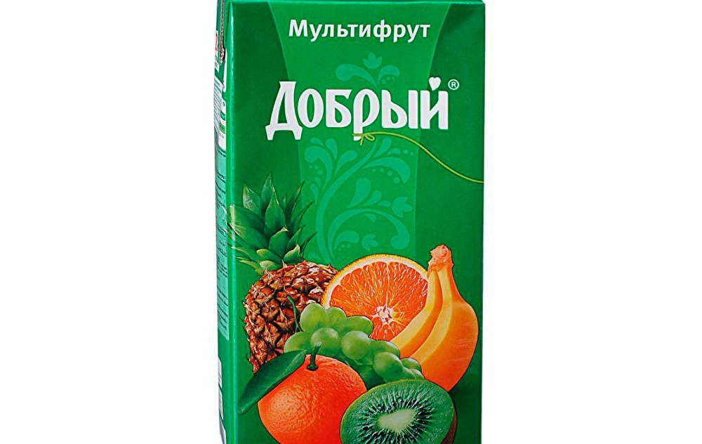 Сок добрый тетрапак в ассортименте 1л