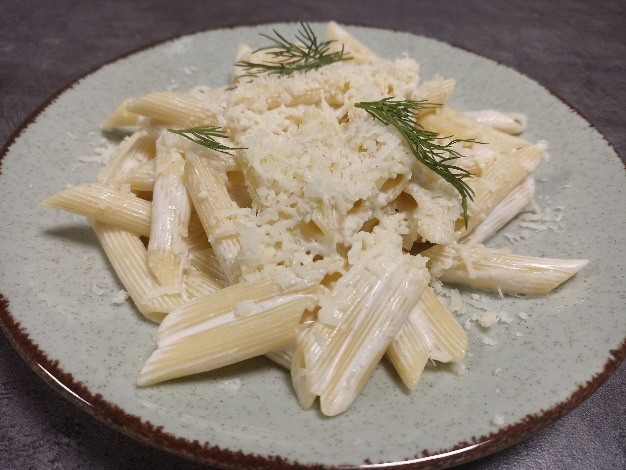 Паста Пенне с сыром