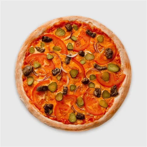 Чизбургер 26 см (пышное тесто)