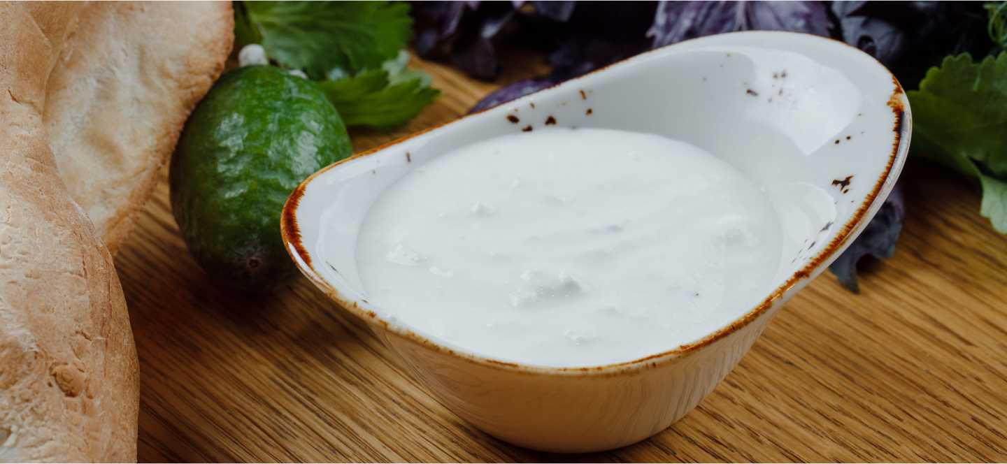 Мацони, мацони с зеленью