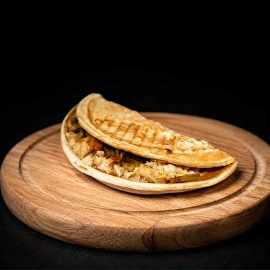 Курица и грибы