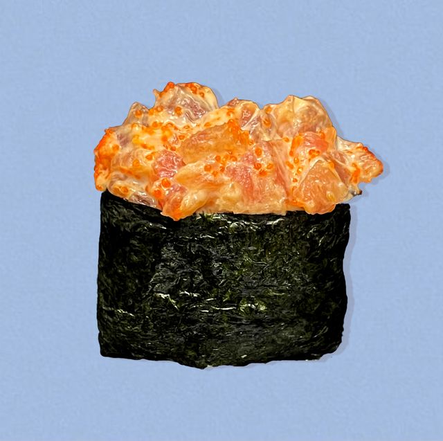 Гункан с кальмаром