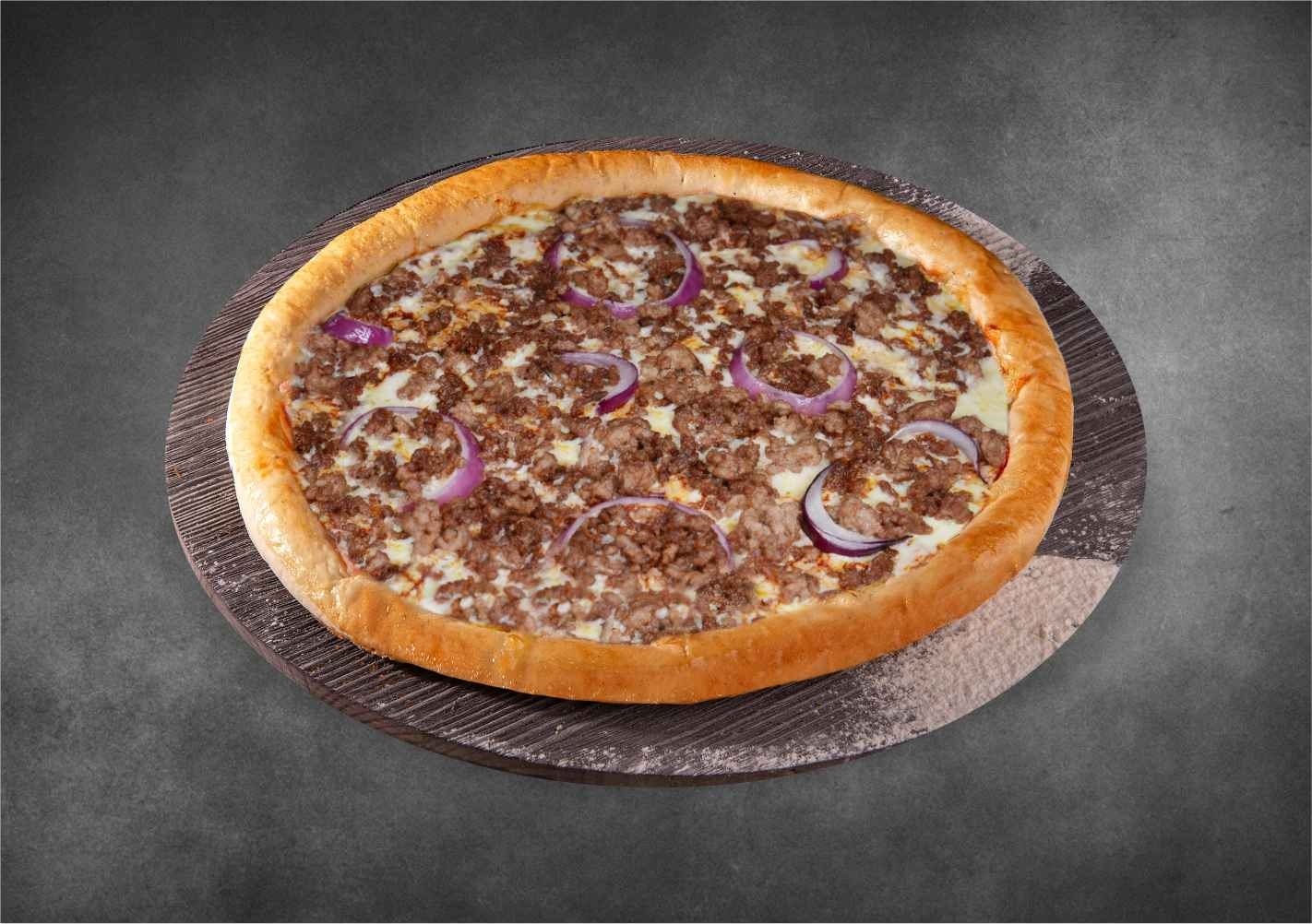 Пирог с рубленым мясом