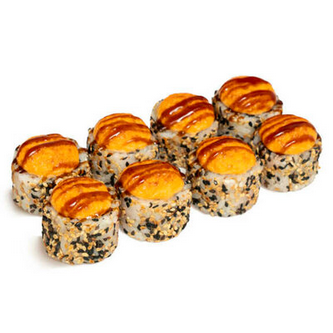 Запеченная Калифорния в кунжуте