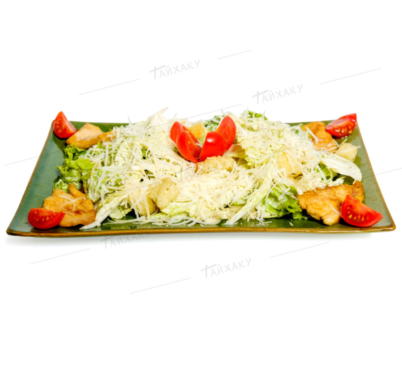 Салат цезарь с курицей