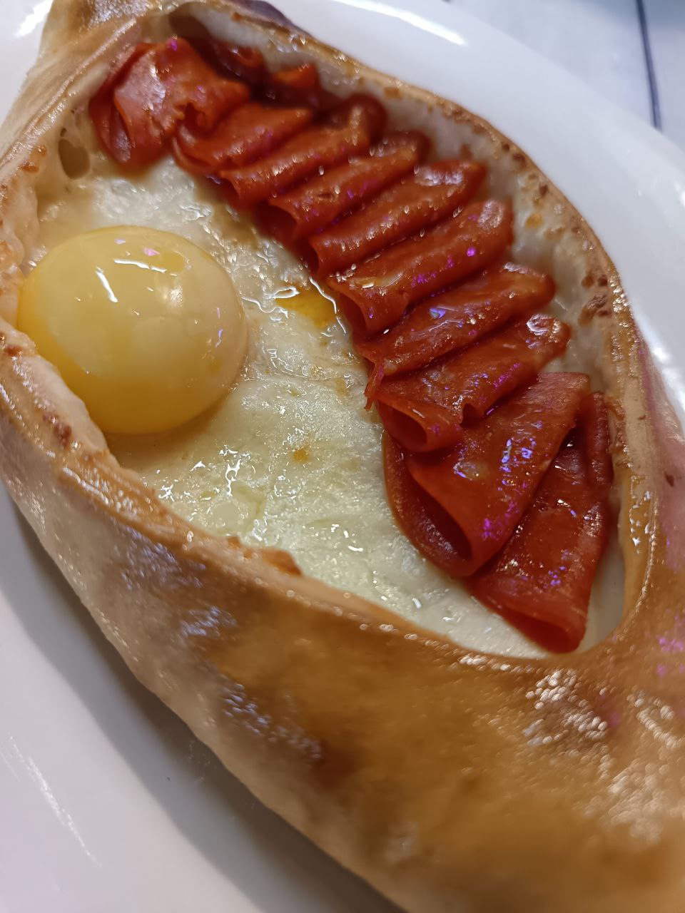 Хачапури с пеперони