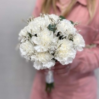 Свадебный букет "Чистая лазурь"