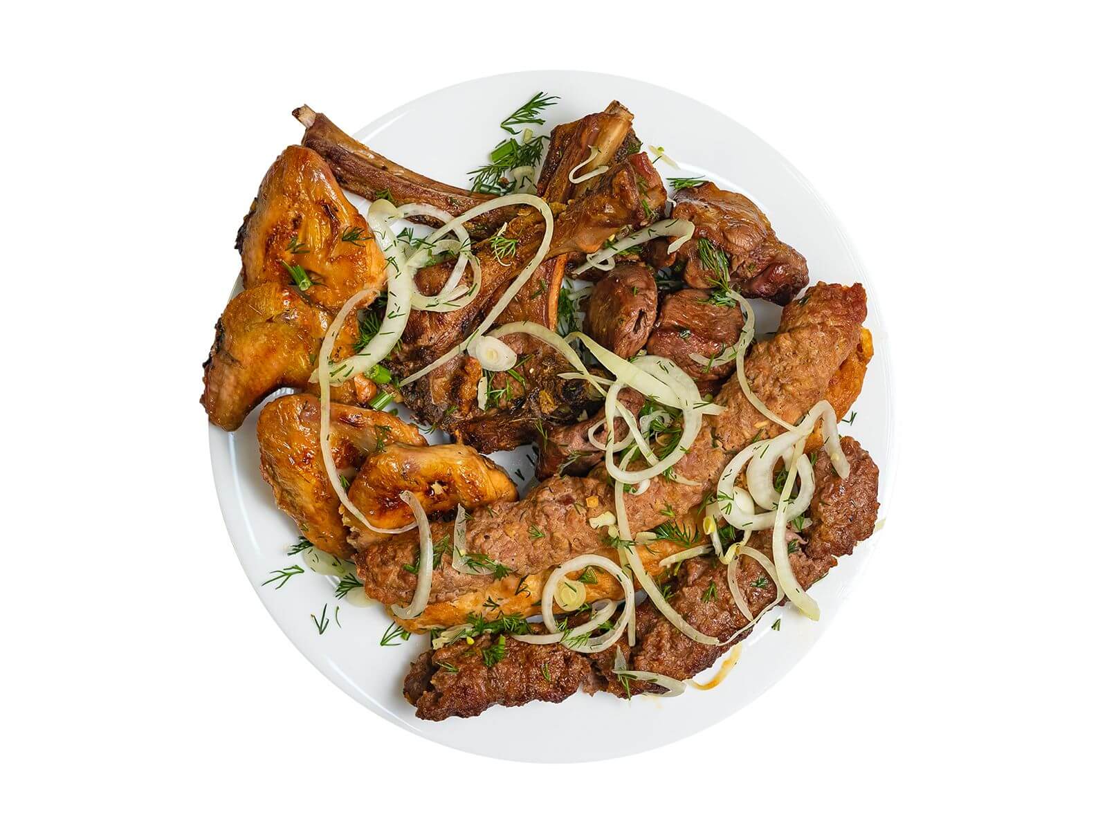 Ассорти из шашлыков №1