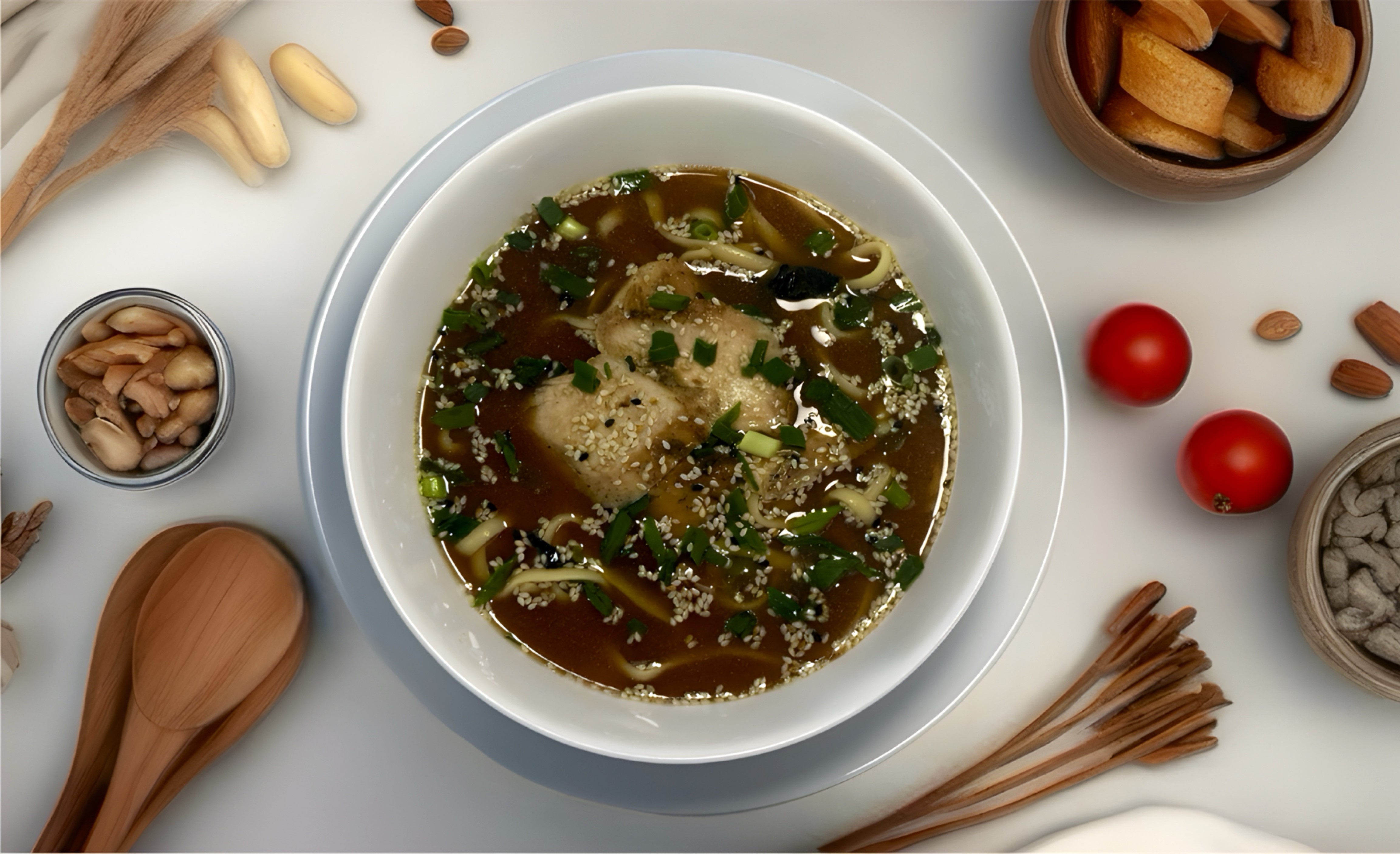 Мисо-суп с Курицей