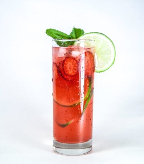 Лимонад Мохито клубничный