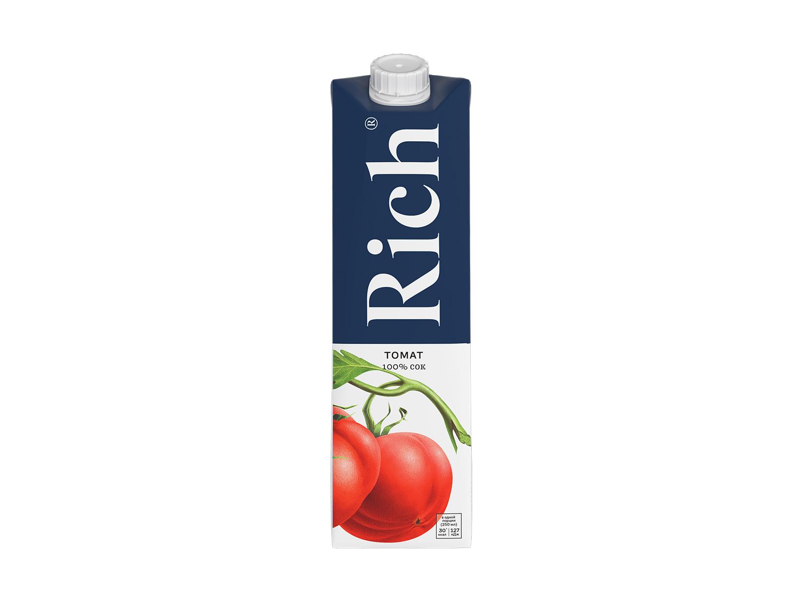 Сок Rich томат 1л