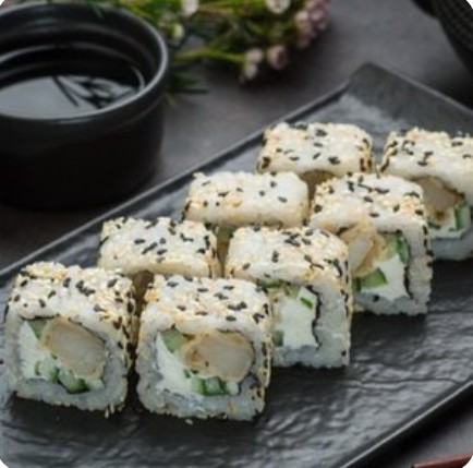 Ролл Сливочный окунь