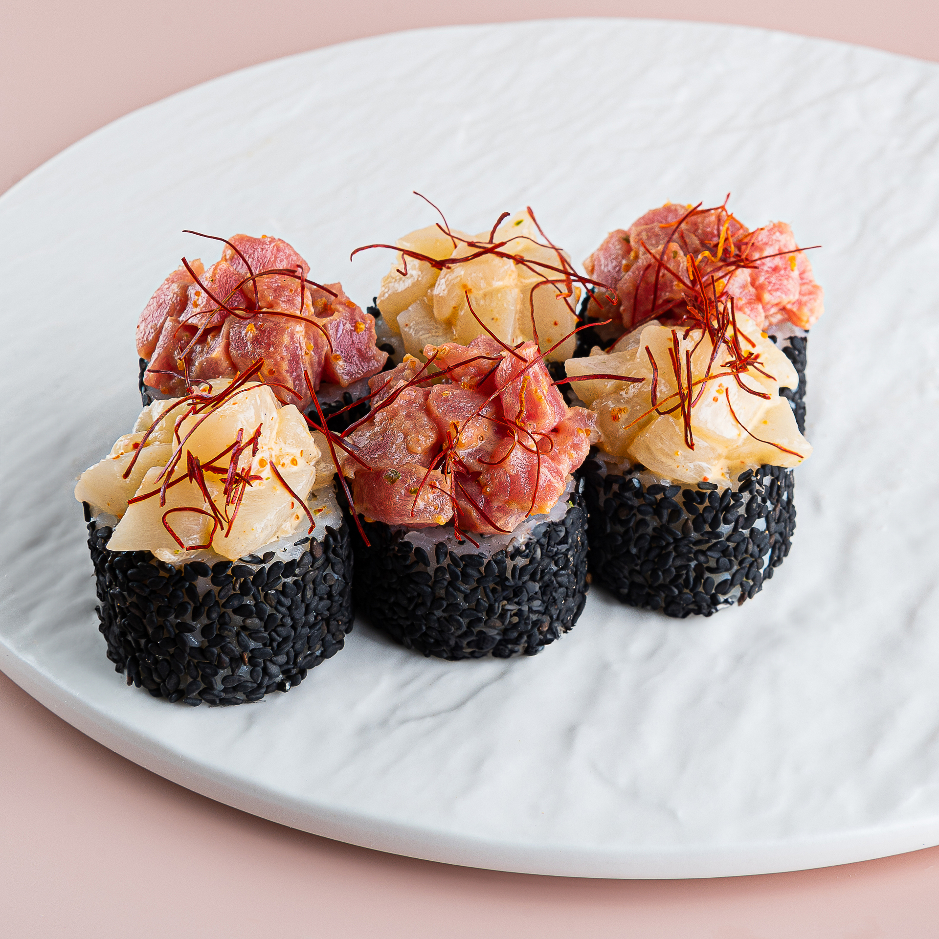 Ролл Гребешок-тунец